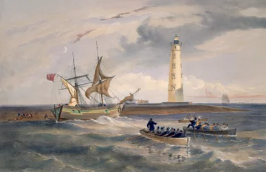 The Lighthouse at Cape Chersonese, plate from 